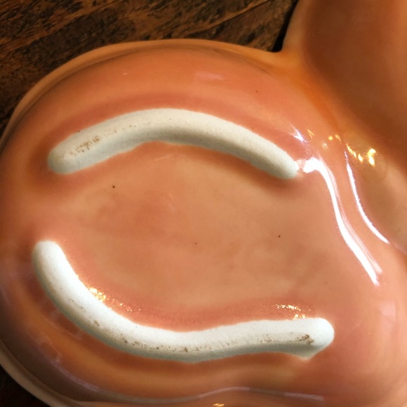 Vintage Belmar of California peach condiment set - Picture 6 of 9